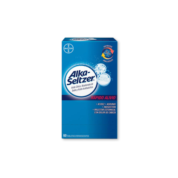 Alka Seltzer (60 tabletas)