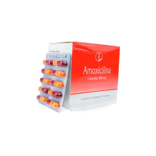 Amoxicilina 500mg (100 cápsulas)