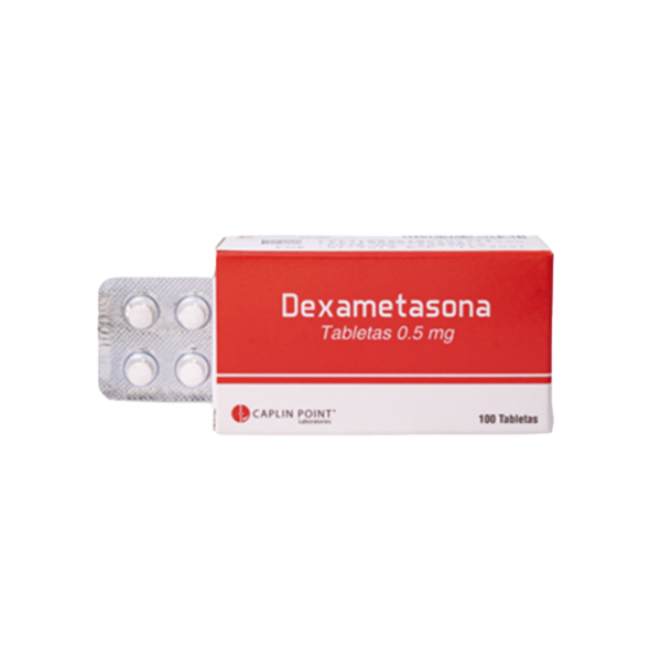 Dexametasona 0.5mg (100 tabletas)