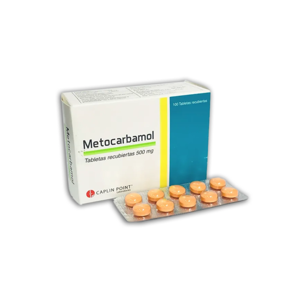 Metocarbamol 500mg (100 tabletas)