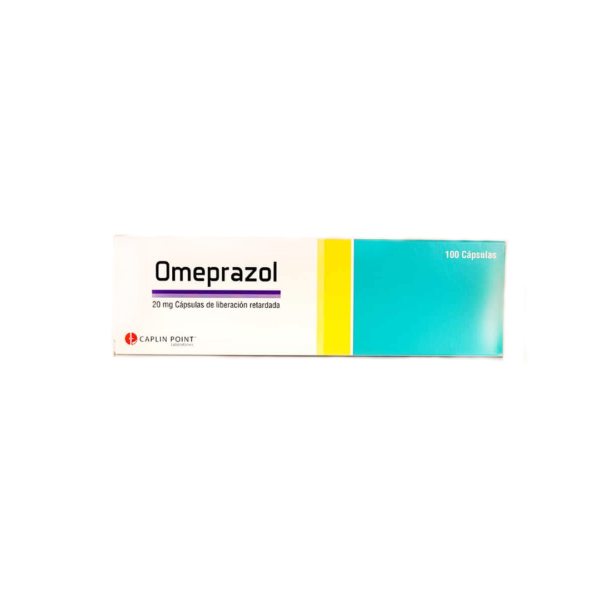 Omeprazol 20mg (100 cápsulas)