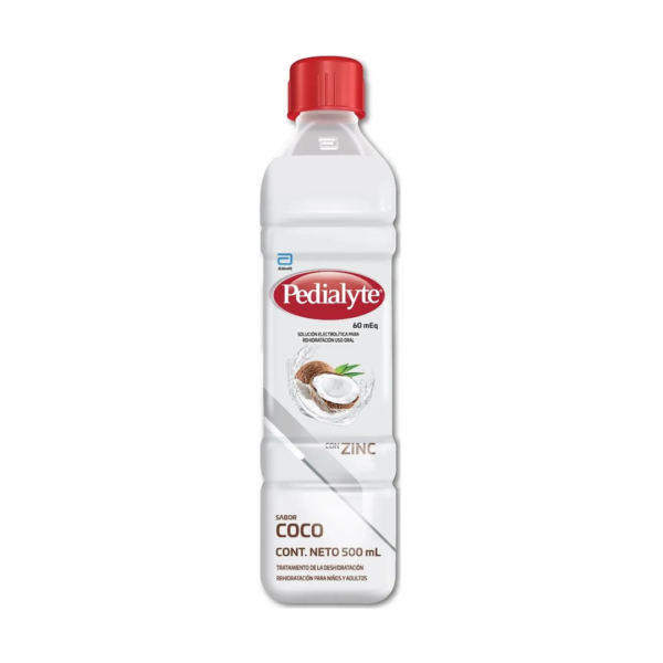 Pedialyte Coco con ZINC 500 ml (12 uds)