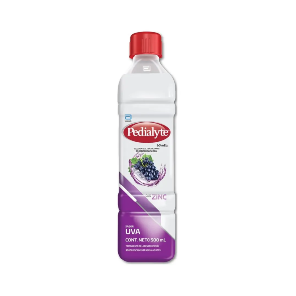 Pedialyte Uva con ZINC 500 ml (12 uds)