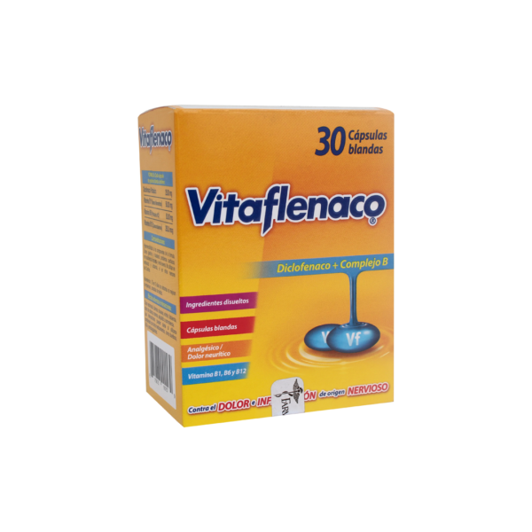 Vitaflenaco (30 cápsulas)