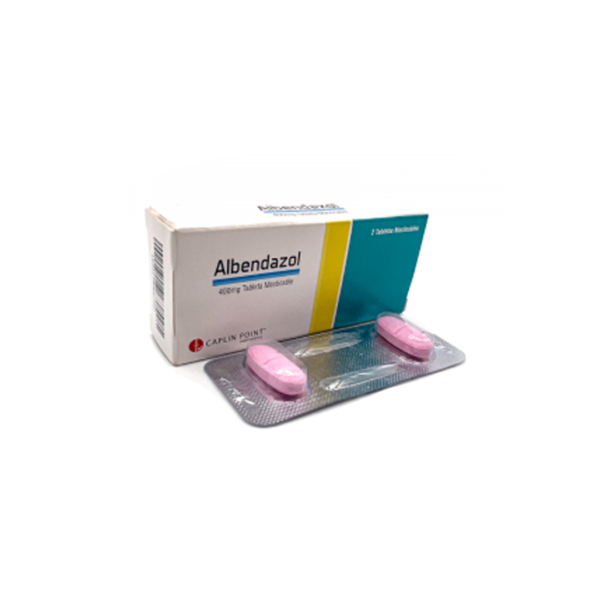 Albendazol 400 mg (2 tabletas)