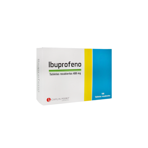 Ibuprofeno 400 mg (100 tabletas)