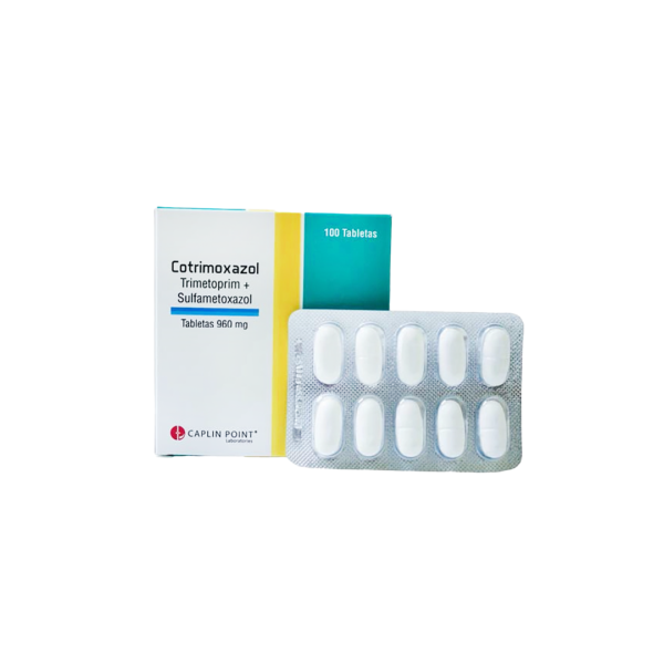 Trimetroprim + Sulfametoxazol 960 mg (100 tabletas) CAPLIN POINT